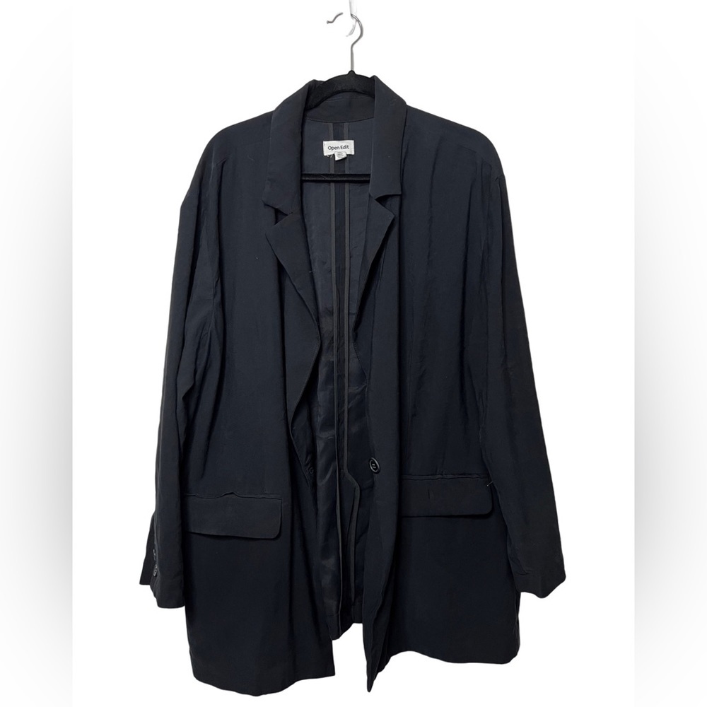Open Edit Unstructured Blazer Size 2x - image 4